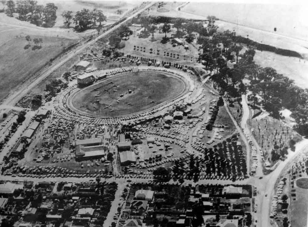 Early picture of show grounds